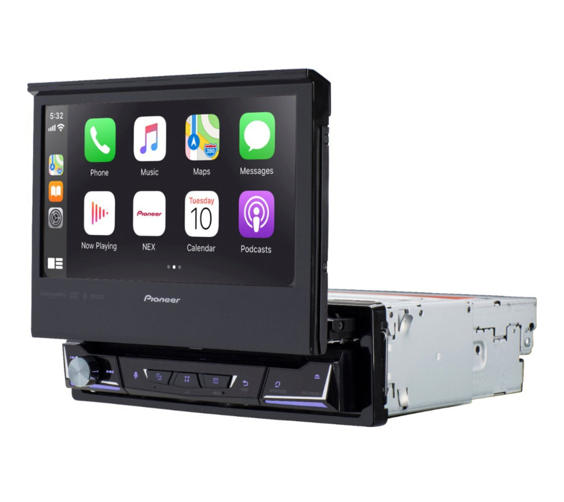 Pioneer AVH-3500NEX Car Stereo. 7" Motorized, Apple CarPlay®, Android Auto™, Bluetooth®, and SiriusXM-Ready™ - DVD Receiver