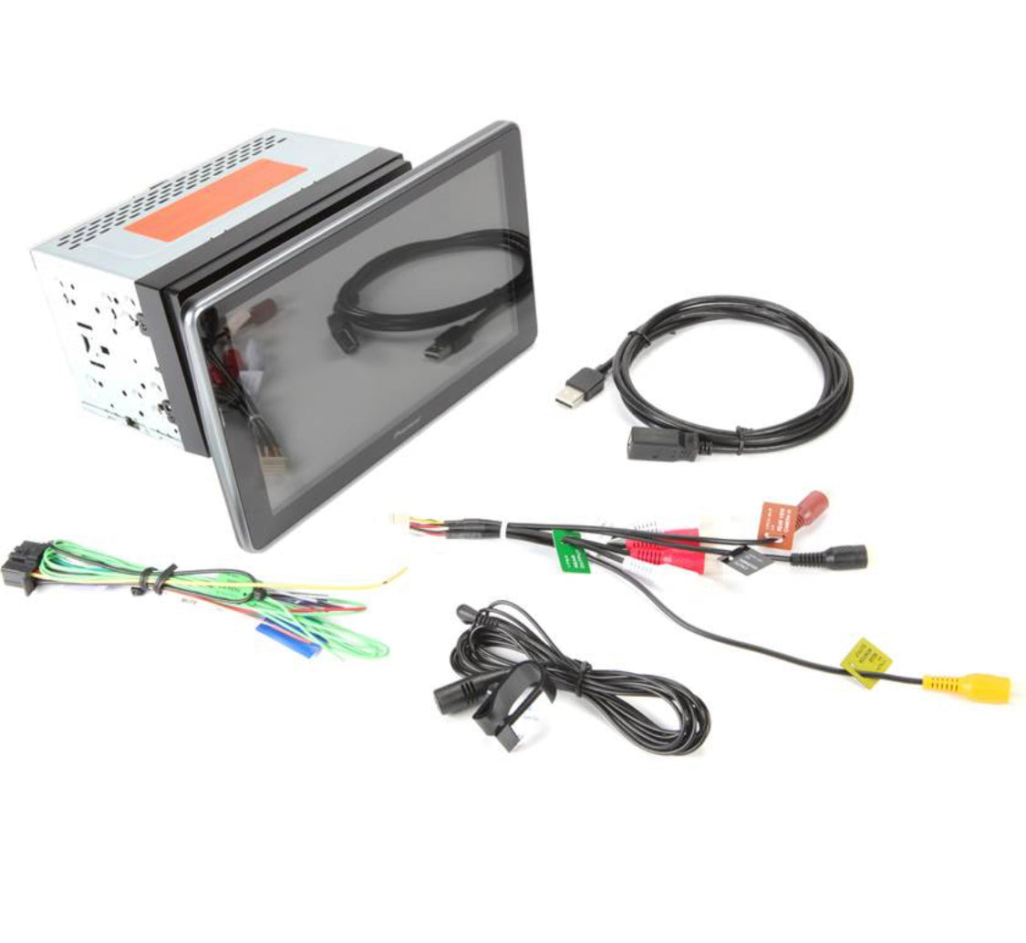 Pioneer DMH-T450EX 9" Tablet Style Car Stereo with WebLink, Watch Youtube on the screen.