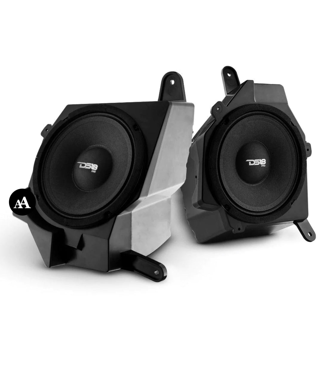 DS18 P6K - Jeep JL/JLU/JT Loaded 6.5" Dash Enclosure JT Left and Right (PRO-JP6NEO Included) 150 Watts Rms
