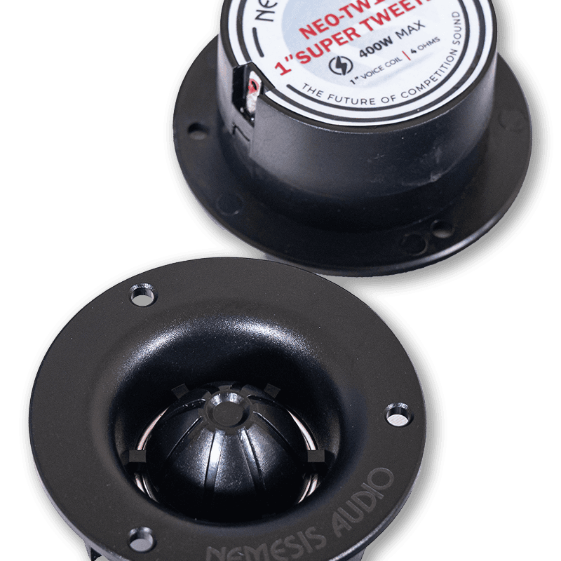 Nemesis Audio NEO-TW14 1-Inch Neodymium Super Tweeter Pair