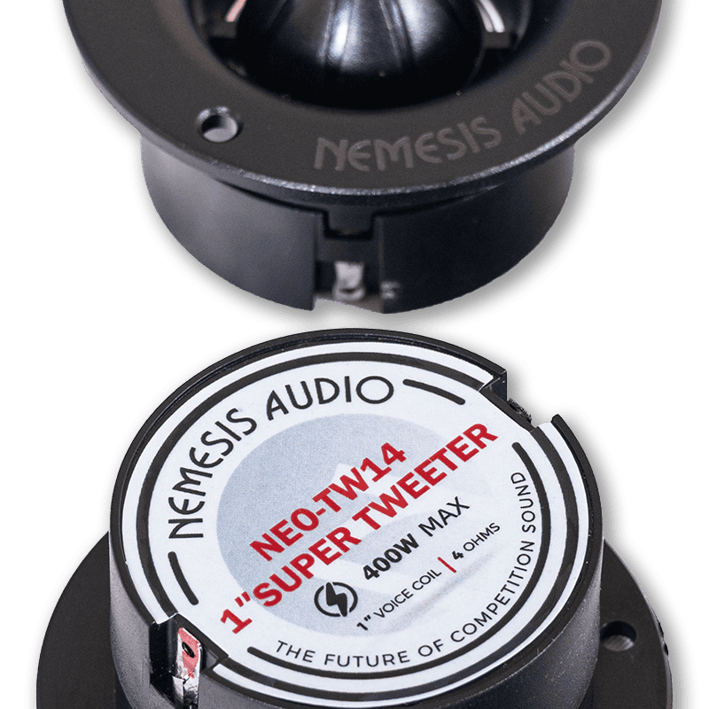 Nemesis Audio NEO-TW14 1-Inch Neodymium Super Tweeter Pair