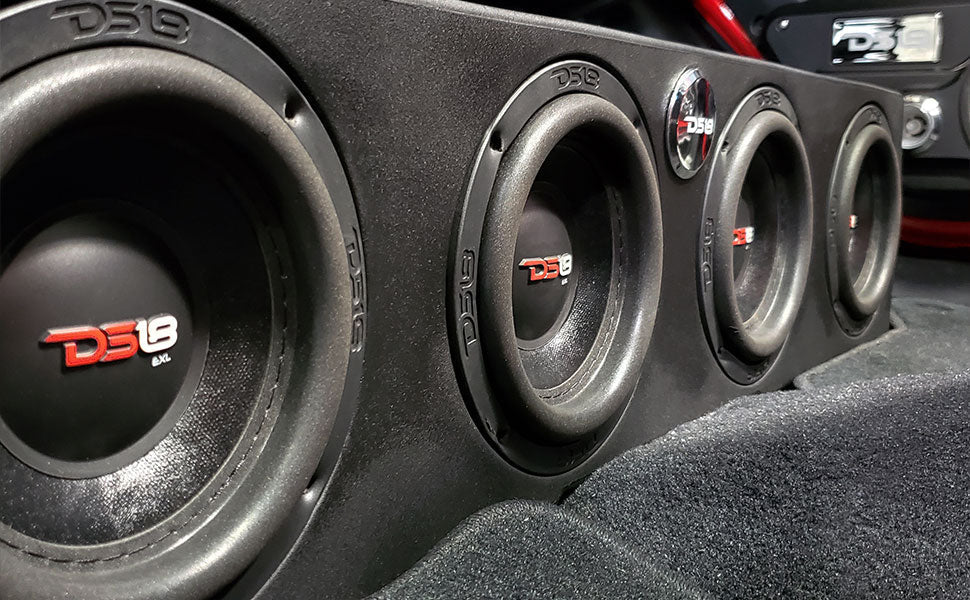 Complete Under Seat Subwoofer Enclosure Package for JT Gladiator Jeeps