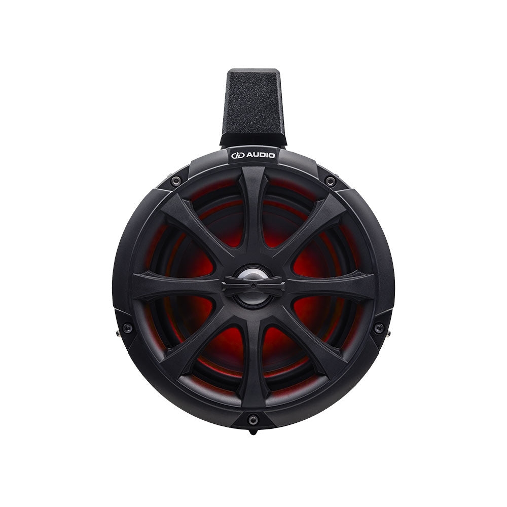 MC-106B 6.5" Marine Can Speakers with LED (pair)