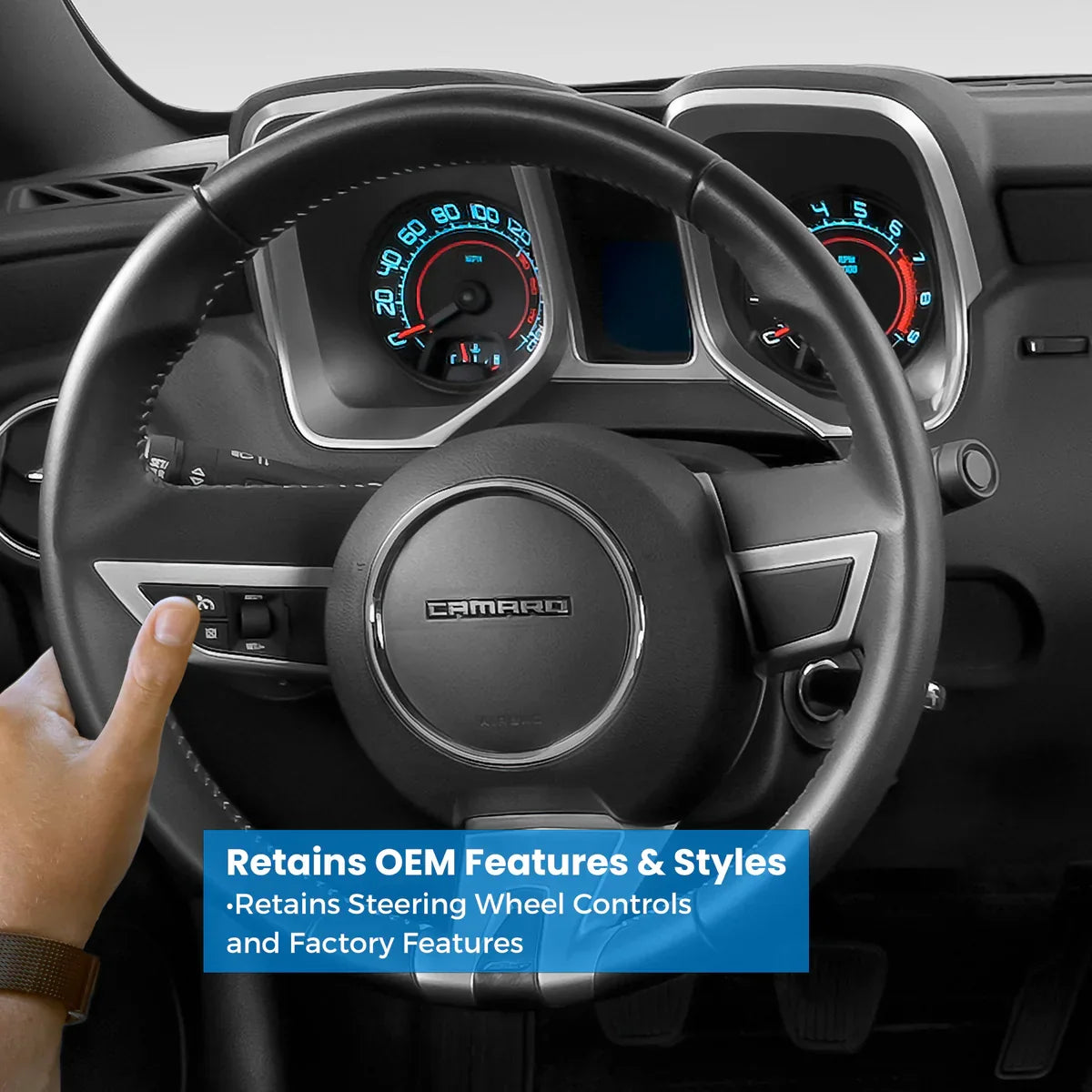 HEIGH10 Chevy Camaro (2010-2015) 10" Radio Kit