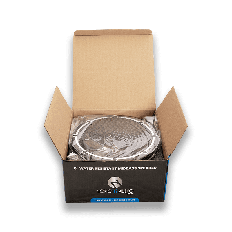 Nemesis Audio NEO-MB8CF 8" Water Resistant Neodymium Midbass Speaker – 700W Max