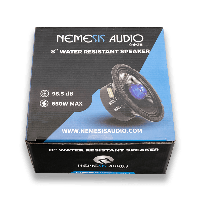 Nemesis Audio PRO-8CF 8" Water Resistant Pro Audio Midrange Speaker – 650W Max
