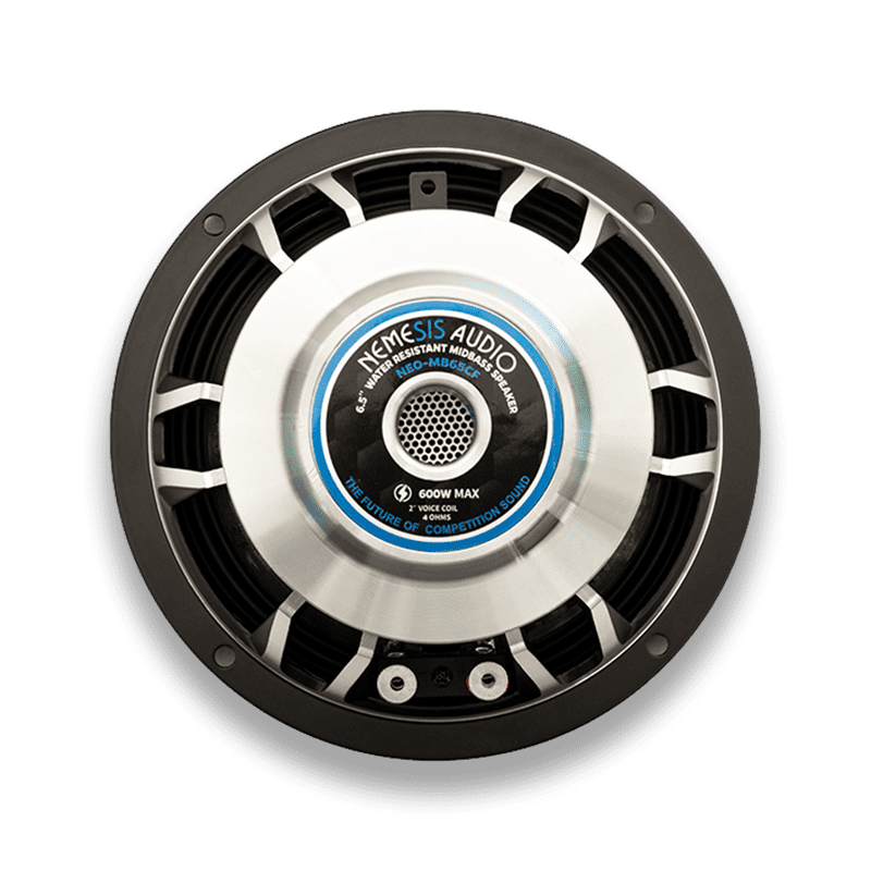 Nemesis Audio NEO-MB65CF 6.5" Water Resistant Neodymium Midbass Speaker – 600W Max