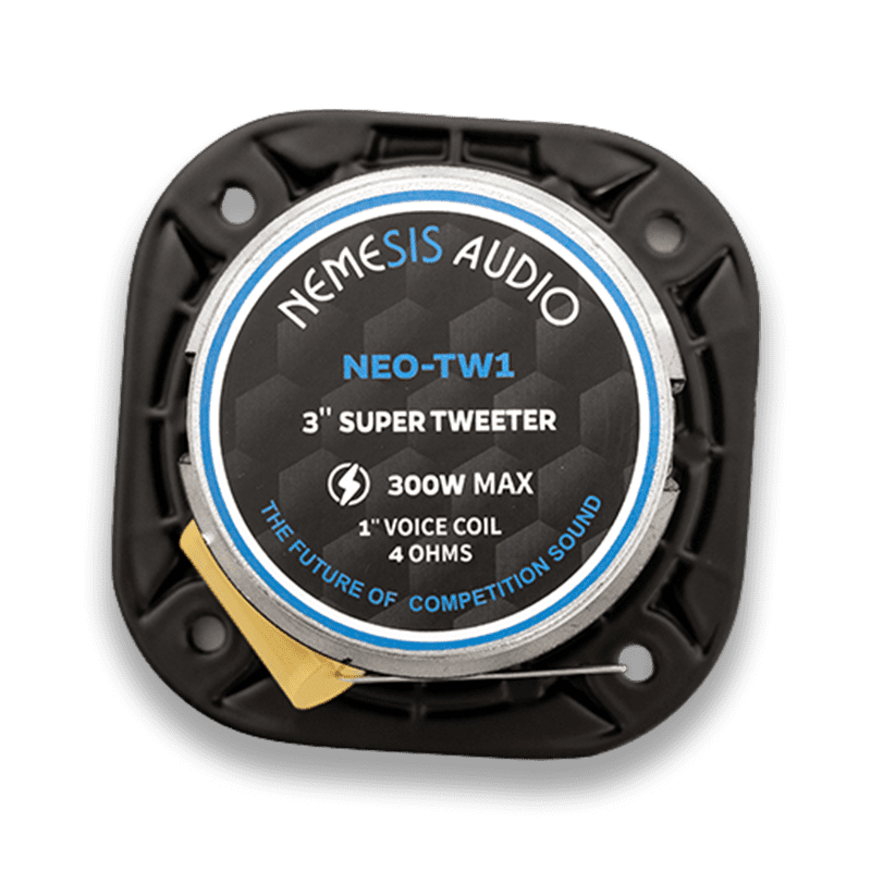 Nemesis Audio NEO-TW1 3" Neodymium High-Efficiency Bullet Tweeter – 300W Max