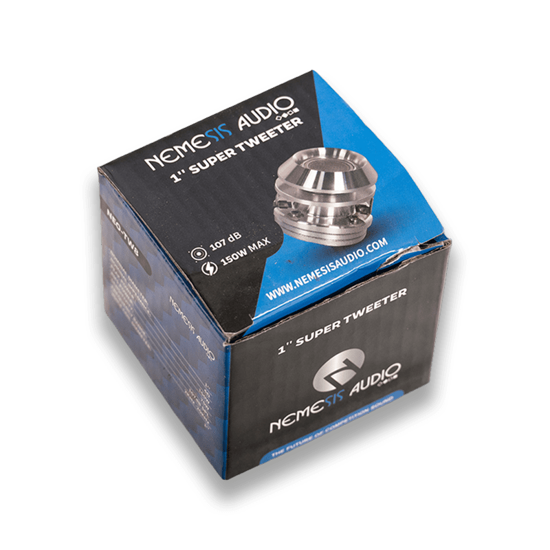 Nemesis Audio NEO-TW8 1" Neodymium High-Efficiency Bullet Tweeter – 150W Max