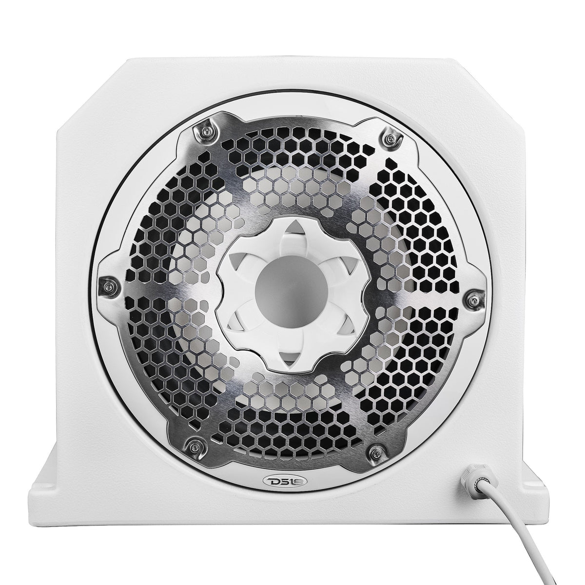 Dual 10" Marine Subwoofer Enclosure with 10" Passive Radiator and LED RGB Lights 350 Watts Rms 4-Ohm (NXL-10SUB Included)