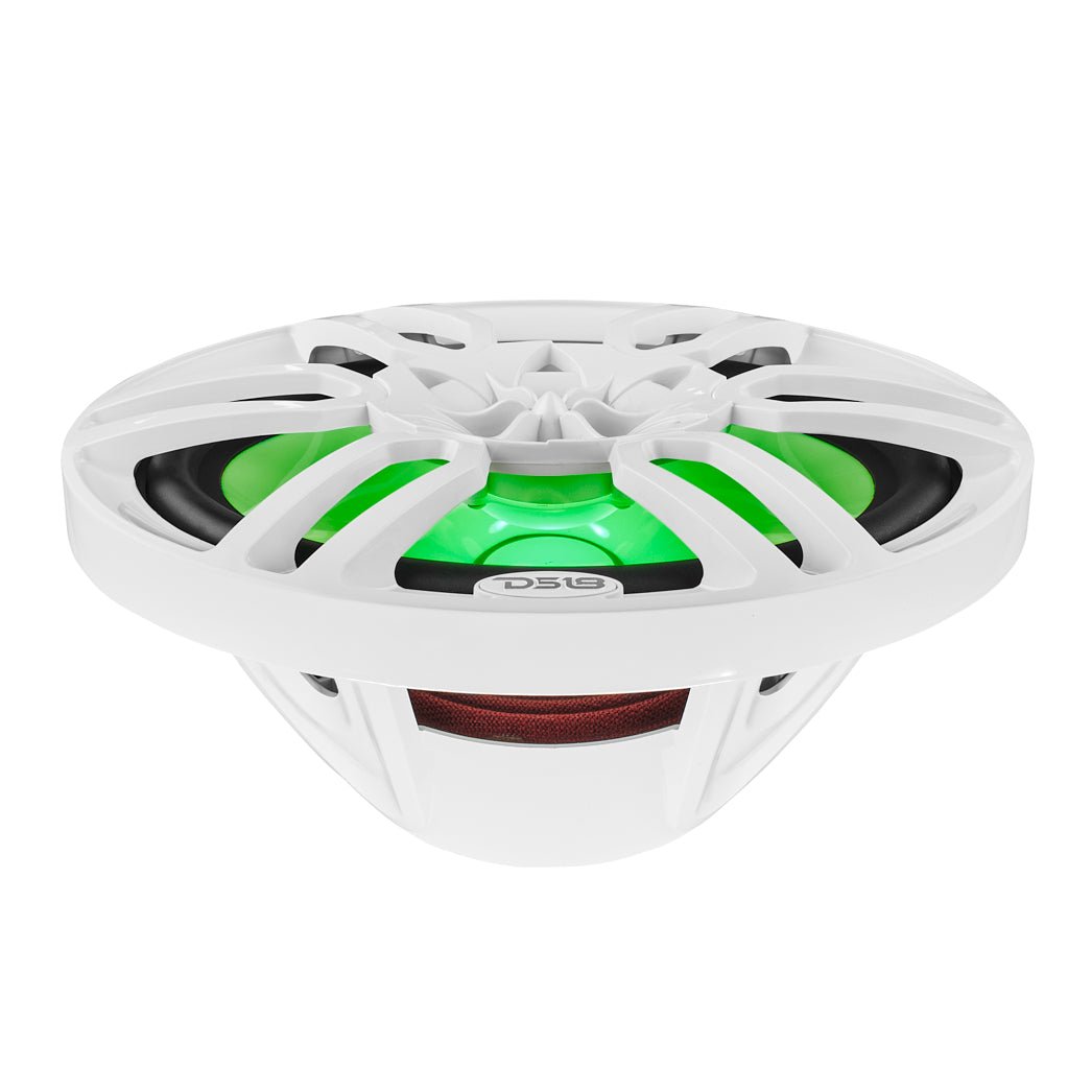 NXL 6x9" 2-Way Coaxial Marine Speaker With LED RGB Lights 125 Watts Rms 4-Ohm -Black