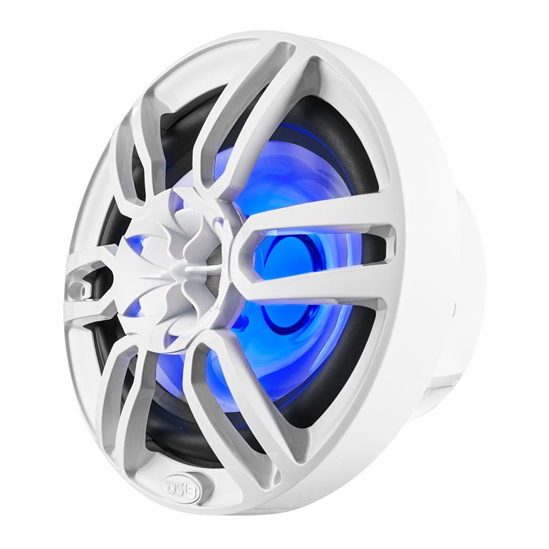 NXL 6x9" 2-Way Coaxial Marine Speaker With LED RGB Lights 125 Watts Rms 4-Ohm -Black