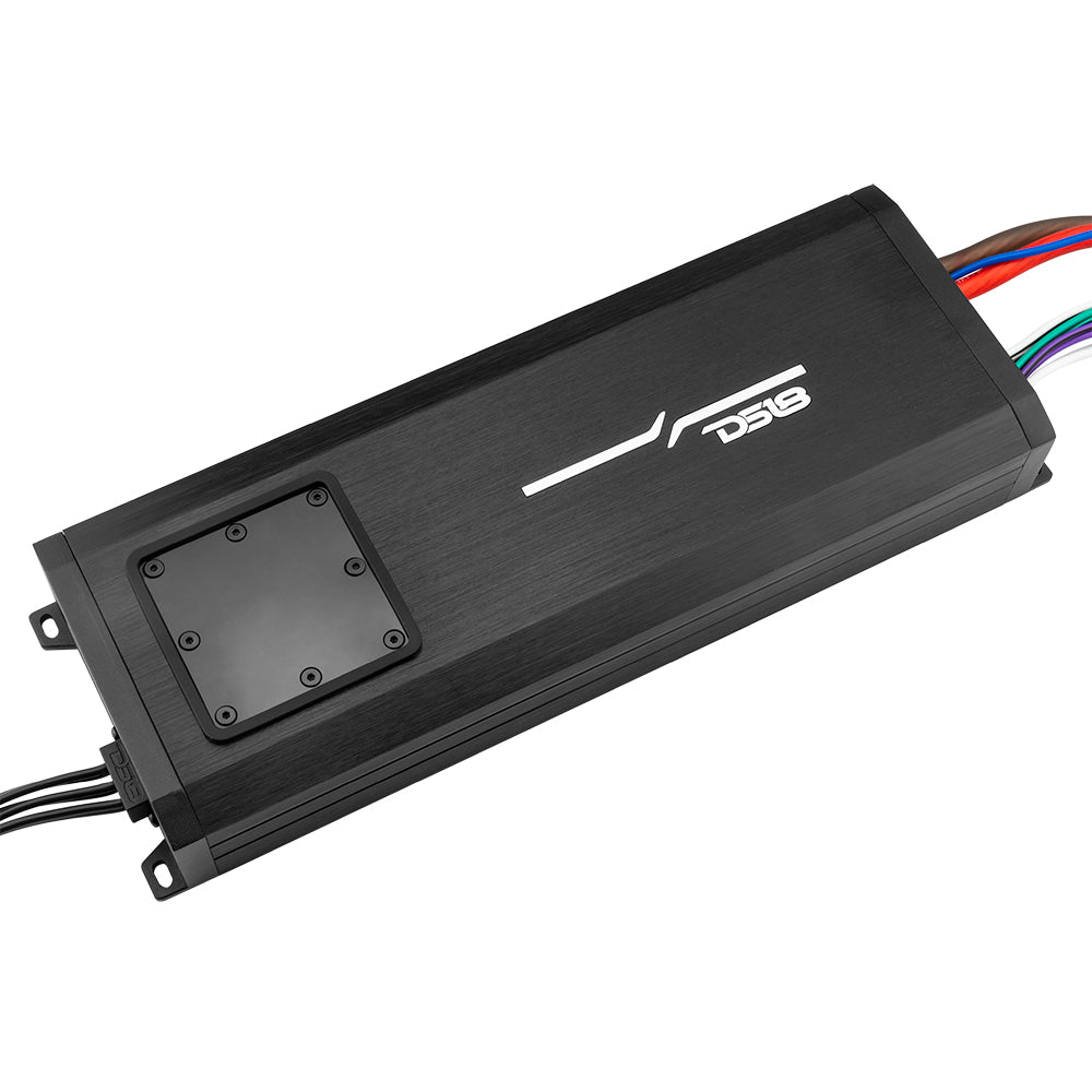 DS18 NXL-X1200.5D NXL 5-Channel Full-Range Class D IP67 Marine and Powersports Amplifier 4 x 150 @ 4-Ohm and 1 x 600 @ 2-Ohm