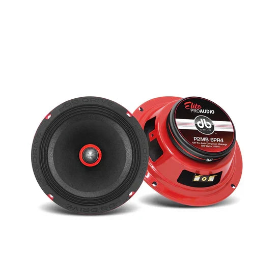 P2MB 6PR4 : 6.5" PRO Audio Midrange (4-Ohm)