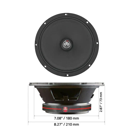 P4M 8C : 8" PRO Audio Midrange