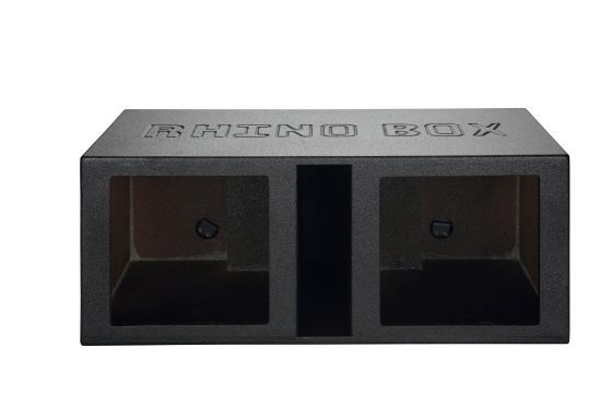 2x12" Square Hole Slot Ported Poly Sub Box