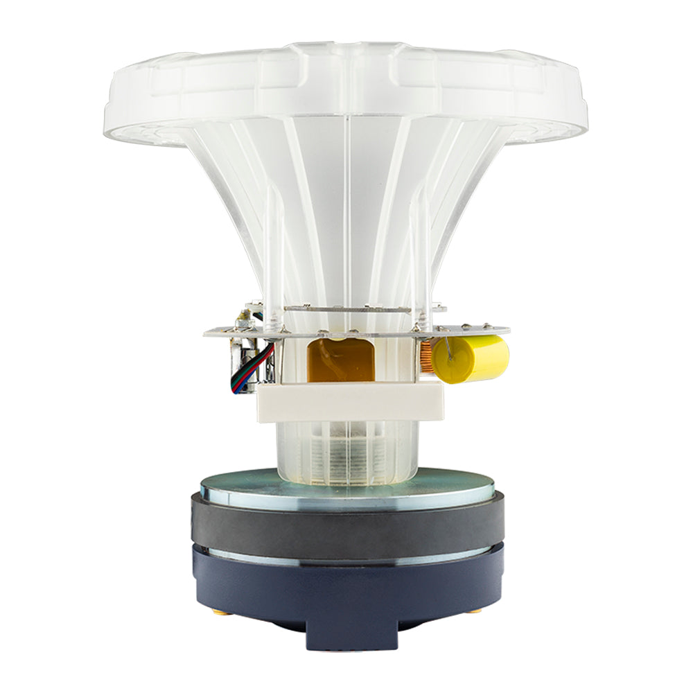 DS18 PRO-DKHCL PRO 1" Twist On Throat Compression Driver 1.75" Titanium VC with RGB Led Light Horn and Built-in Crossover 700
