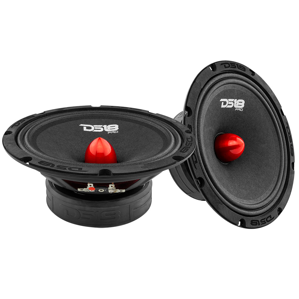DS18 PRO-GM8.4B 8" Mid-Range Loudspeaker with Bullet 580 Watts 4-Ohm