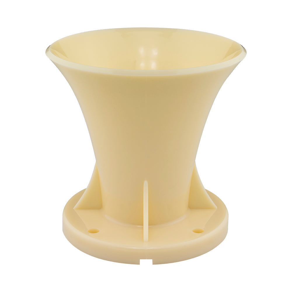 2" Throat Bolt On Horn No Holes No Paint Raw