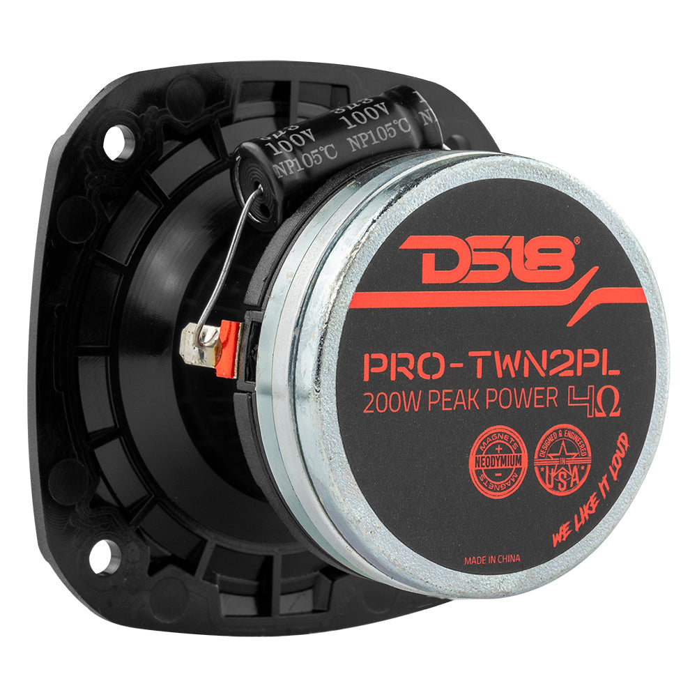 3" High Compression Neodymium Hybrid Driver/Tweeter 100 Watts 1" Polyester 4-Ohm Vc