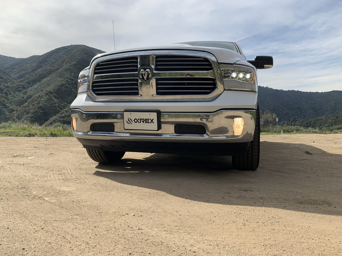 AlphaRex 09-18 Ram Truck NOVA-Series LED Projector Headlights Chrome