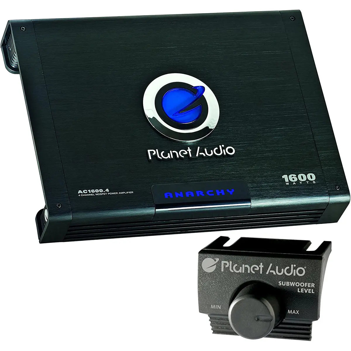 Planet Audio AC1600.4 ANARCHY 4-Channel 1600W Full Range Class A/B Amplifier