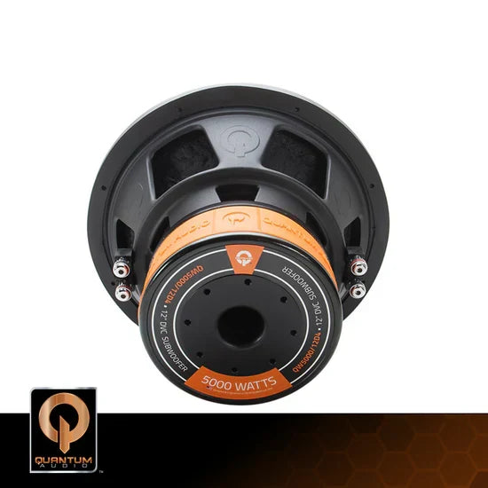 QW5000/12D4 : 12" Dual 4-Ohm Subwoofer