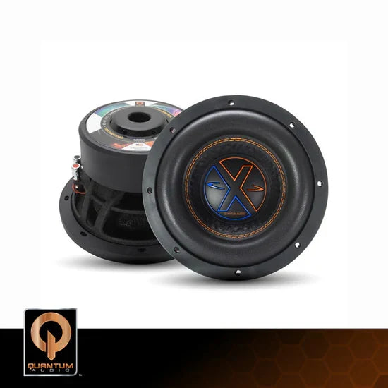 QWX4000/8D4 : 8" Dual 4-Ohm Subwoofer