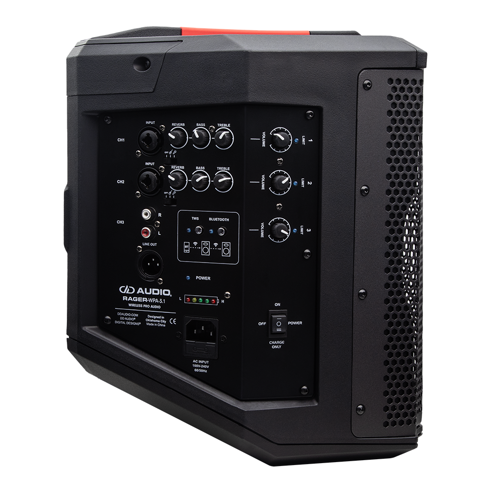 Rager Wireless Pro Audio 6.5"