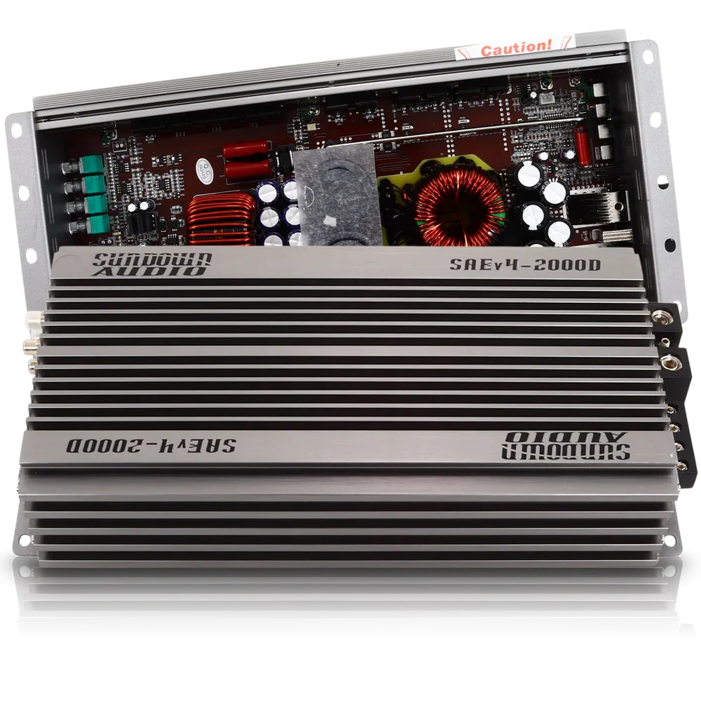 Sundown Audio SAEv4-2000.1D 2000W RMS Class D Monoblock Amplifier