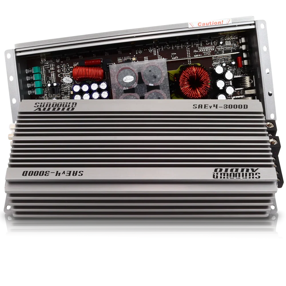 Sundown Audio SAEv4-3000.1D 3000W RMS Class D Monoblock Amplifier