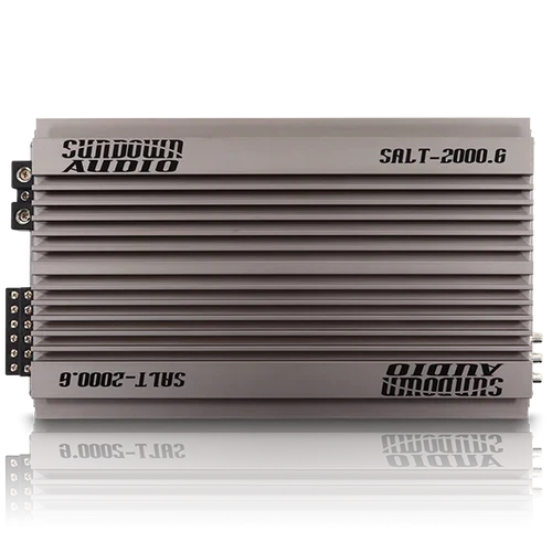 Sundown Audio SALT-2000.6 2000W Class D 6-Channel Amplifier Made In Korea