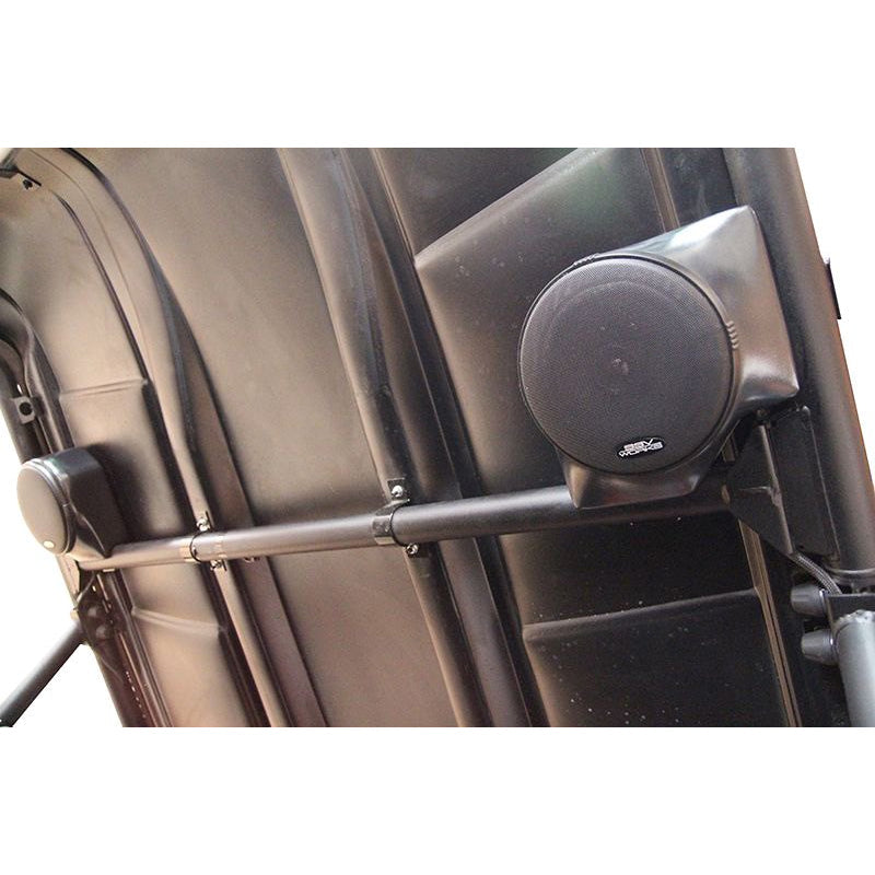 SSV Works US-OSP65-U Universal 90 degree Overhead Speaker Panels for 6.5" Speakers - Unloaded *fits 1.75" cages with right a