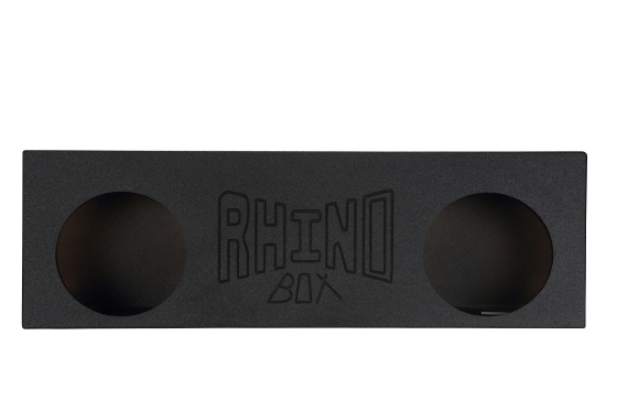 2-10'' Slot Ported Behind The Single Cab Truck Seat Poly Sub box