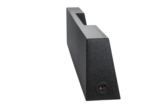 2 10" Behind The Single Cab Truck With "Bucket Seats" Sub Woofer Box Poly