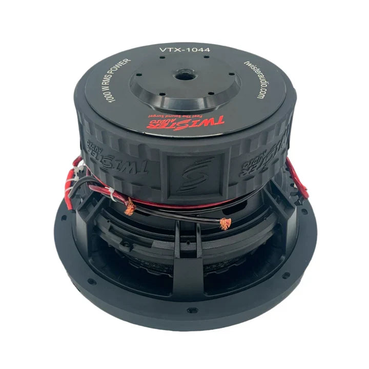 TWISTER AUDIO VORTEX II SERIES 10" DVC 4 OHM 1000 WATTS RMS (VTX-1044)