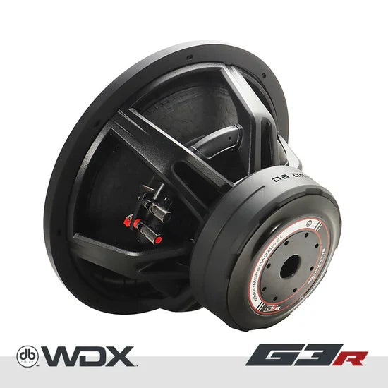 WDX15G3R.4 : 15 in. Dual 4-Ohm Subwoofer