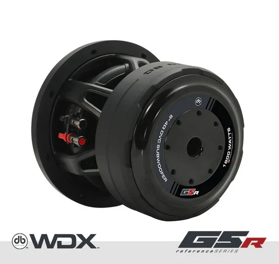 WDX8G5R.4 : 8 in. Dual 4-Ohm Subwoofer