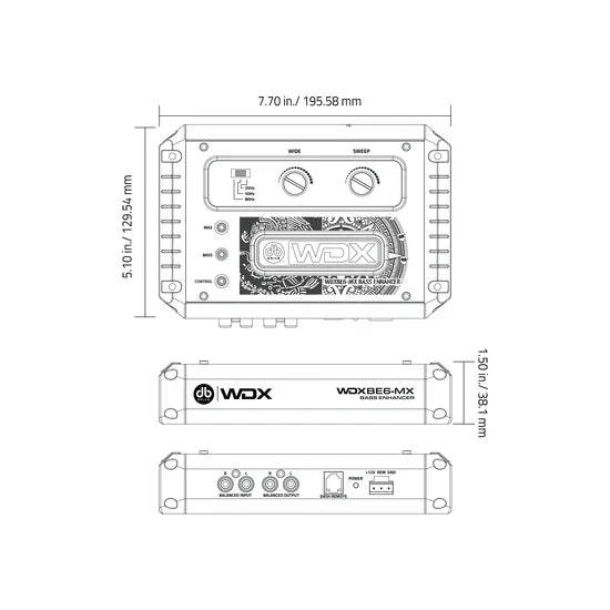 WDXBE6MX : Digital Bass Enhancer (Mexico Edition)
