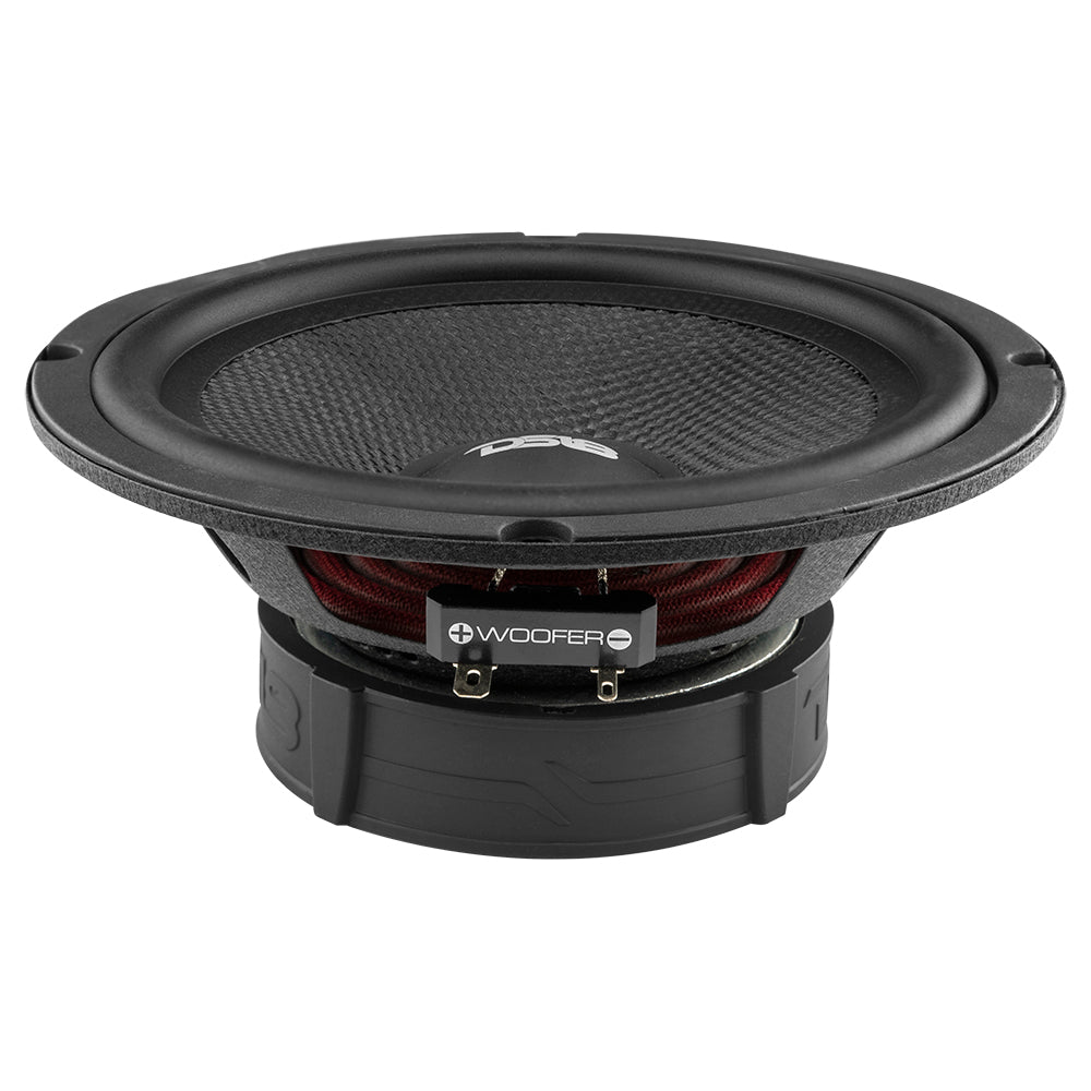 ZXI 6.5" 2- Way Component Speaker System with Kevlar Cone 120 Watts Rms 4-Ohm