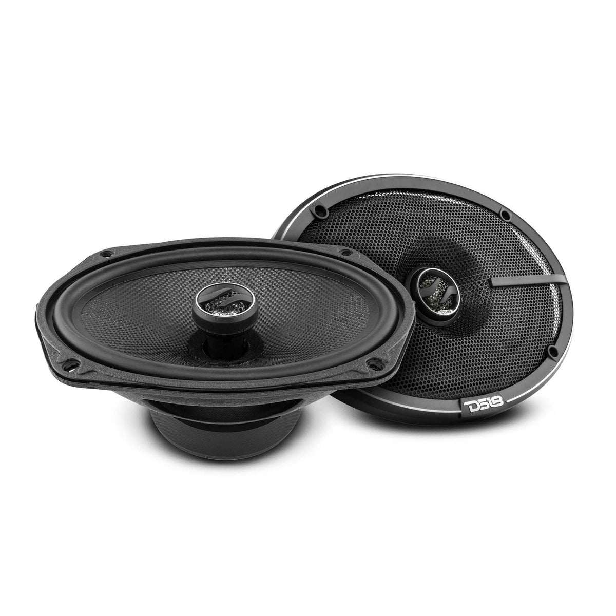 DS18 2016-2021 Chevy Silverado 3500 HD Crew and Extended Cab Front and Back Doors Speakers Good Upgrade/Replacement Package 1