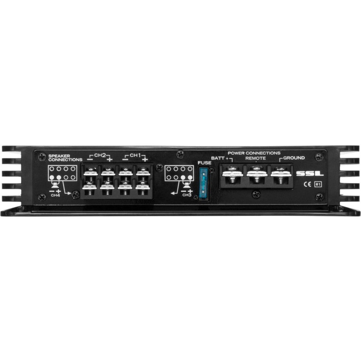 Ssl Evolution Ev400.4 Car Amplifier - 400 W Pmpo - 4 Channel - Class Ab - 8 Ohm - 12 Hz To 22 Khz - 4 X 38 W @ 4 Ohm - 4 X 75