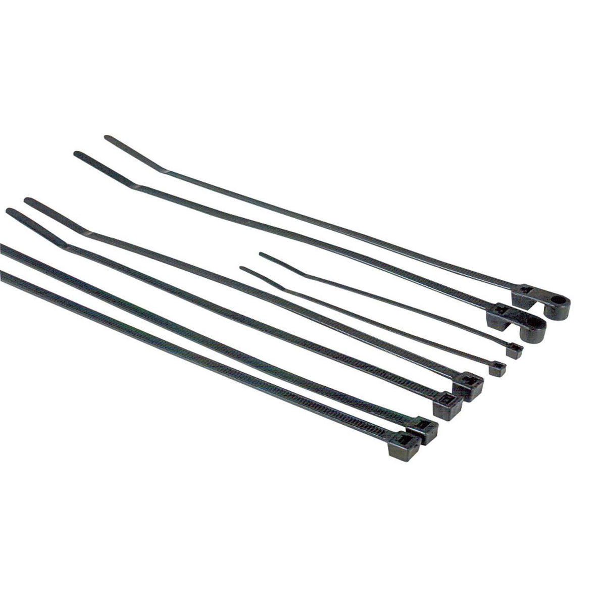 Install Bay BCT8-1 8-Inch, 40-Pound Cable Tie, Black (1000-Pack)
