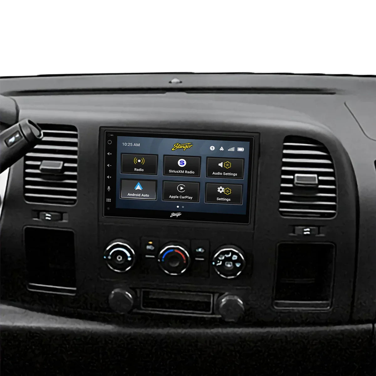 Chevy Silverado/Suburban/Tahoe & GMC Sierra/Yukon (2007-2014) Stinger 6.8" Double DIN Radio Kit | Plug-&-Play
