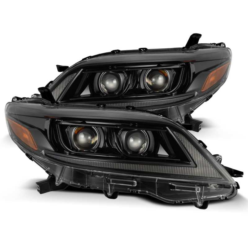 AlphaRex 11-20 Toyota Sienna LUXX-Series Projector Headlights Alpha-Black