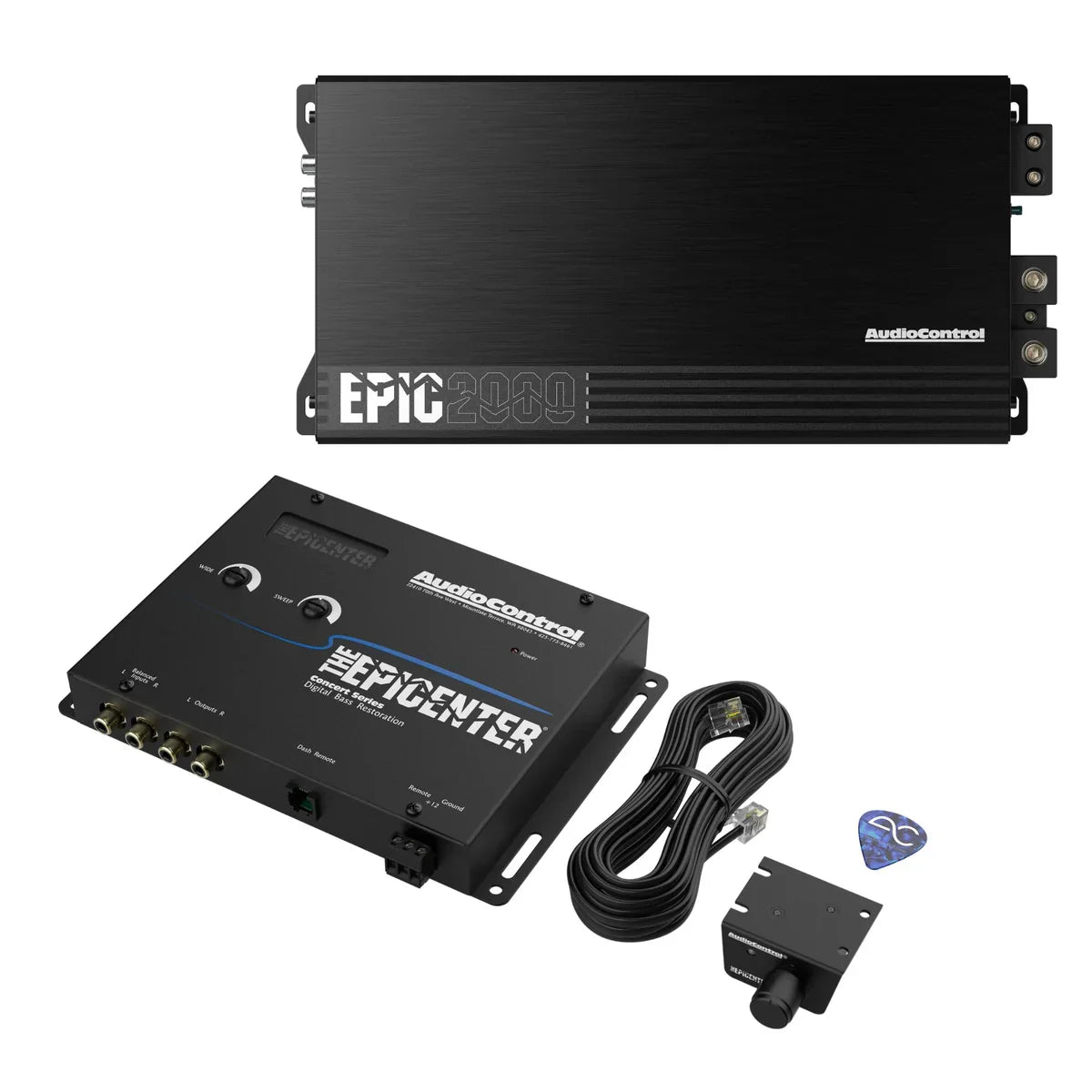 EPIC Series 2000 Watt Monoblock Amplifier & THE Epicenter Bundle