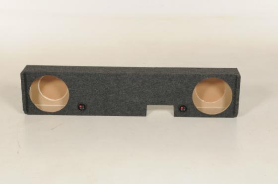 2001-2008 Ford F-250 Extended Cab Down Fire 2x10" Sub Box Carpeted