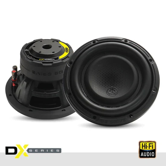 DX-W8D4 : DX 8" Dual 4-Ohm Subwoofer