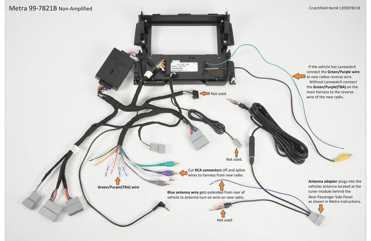 Metra 99-7821B Dash and Wiring Kit