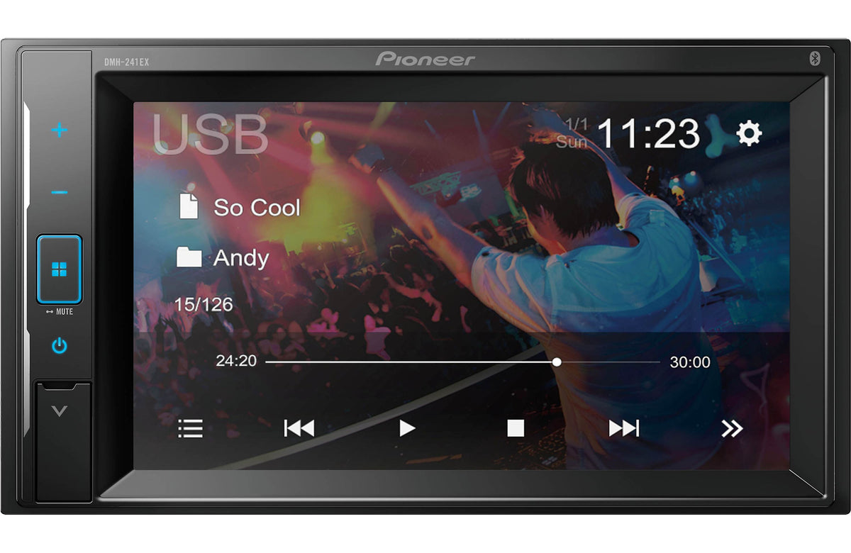 Pioneer DMH-241EX Digital multimedia receiver (does not play discs)